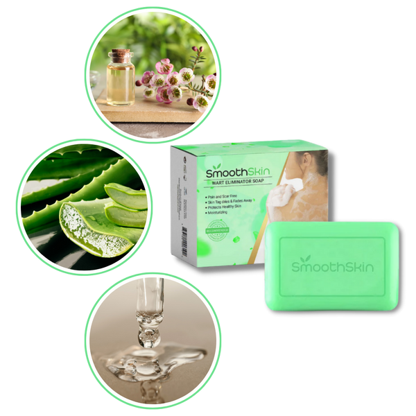 Moisturizing Exfoliator Soap For Wart Removal And Skin Renewal