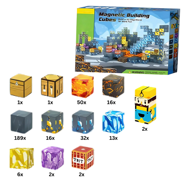 Educational Magnetic Building Blocks For Creative STEM Play