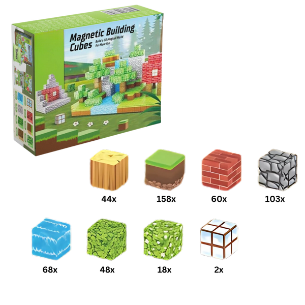 Educational Magnetic Building Blocks For Creative STEM Play