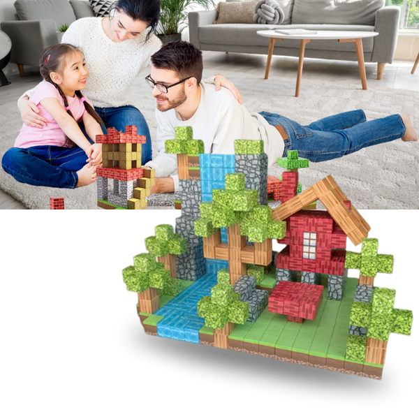 Educational Magnetic Building Blocks For Creative STEM Play