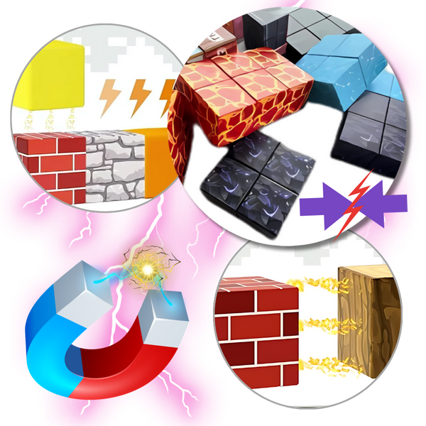 Educational Magnetic Building Blocks For Creative STEM Play