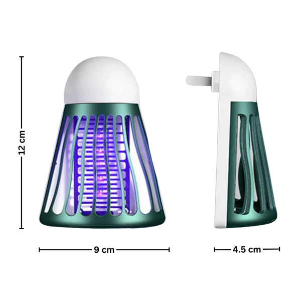 Ultrasonic Mosquito And Fly Zapper Light For Pest Free Living
