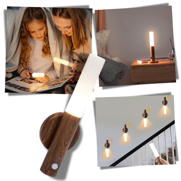 Premium Motion Sensing Rechargeable Flashlight With Auto Shut Off