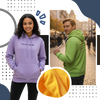 Oversized Motivational Hoodie For Women With Inspiring Message