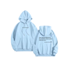 Oversized Motivational Hoodie For Women With Inspiring Message
