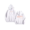 Oversized Motivational Hoodie For Women With Inspiring Message