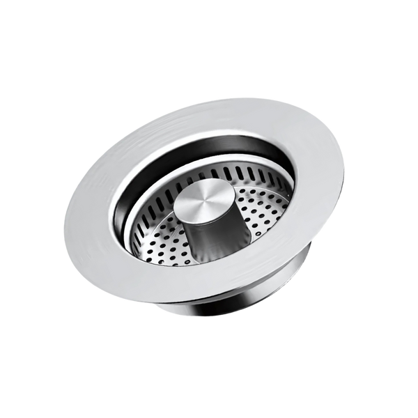 Premium 3-in-1 Stainless Steel Sink Drain With Odor Block And Water Storage