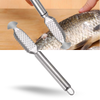 Premium All In One Fish Prep Scaler With Ergonomic Rust Resistant Grip