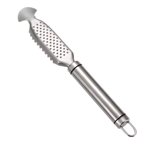 Premium All In One Fish Prep Scaler With Ergonomic Rust Resistant Grip
