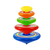 Educational Layered Spin Gyro Toy With One Push Launcher