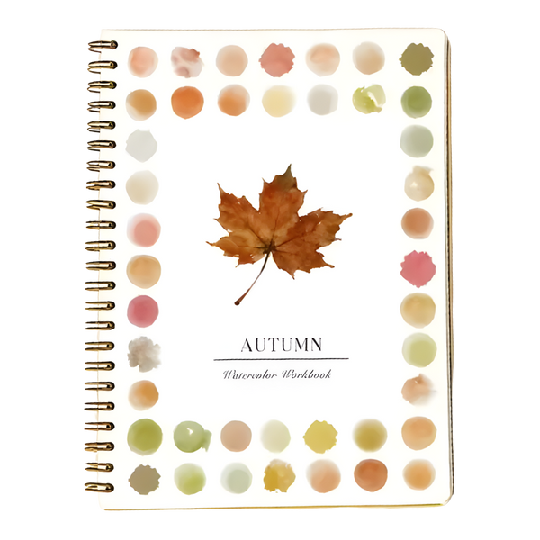 Festive Watercolor Book Set With Paints And Brushes For Stress Relief