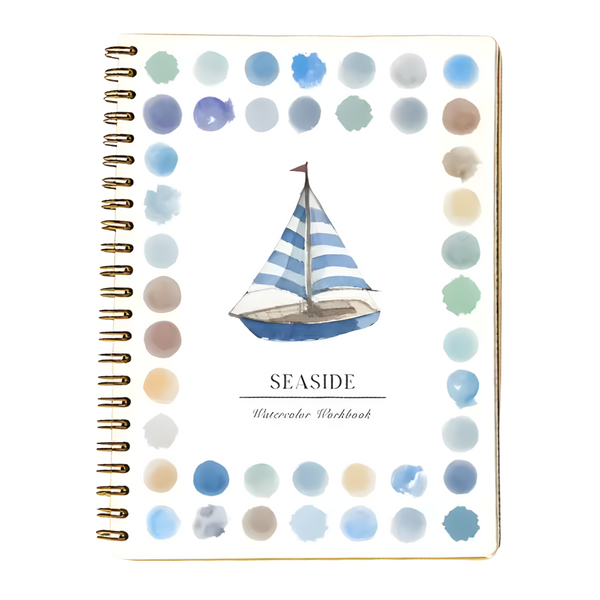 Festive Watercolor Book Set With Paints And Brushes For Stress Relief