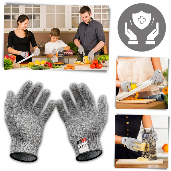 Cut-Resistant Gloves With Enhanced Grip For All-Purpose Tasks