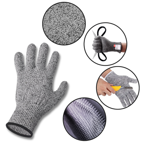 Cut-Resistant Gloves With Enhanced Grip For All-Purpose Tasks