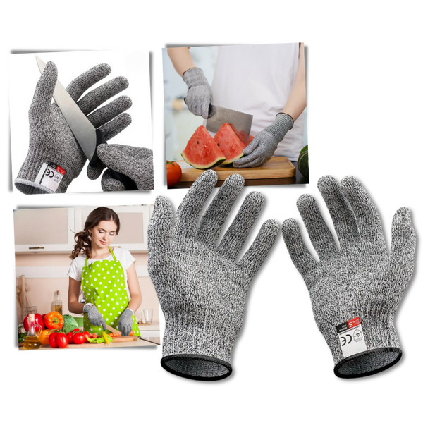Cut-Resistant Gloves With Enhanced Grip For All-Purpose Tasks