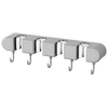 All Purpose Broom Holder With Secure Moisture Resistant Mount