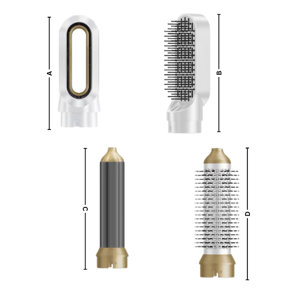 Smart Heat Hair Styler Pro For Curling Straightening And Volume