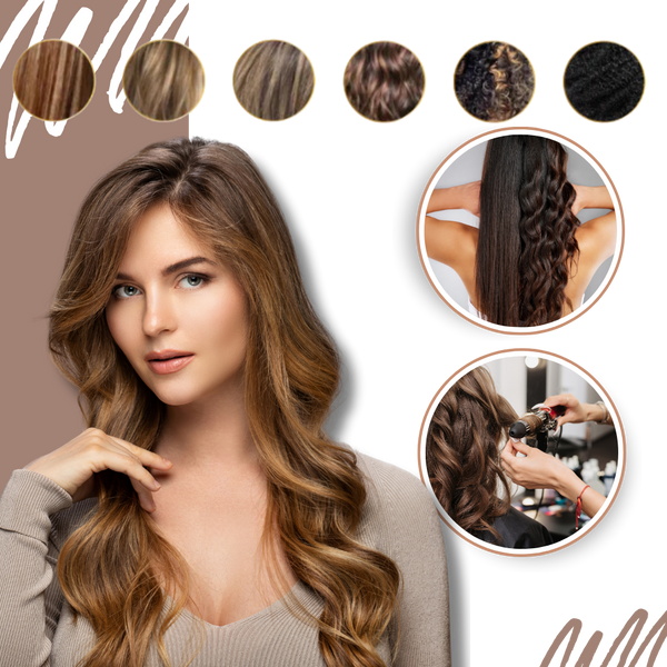 Smart Heat Hair Styler Pro For Curling Straightening And Volume