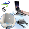 Vertical Laptop Stand for Stable Cooling and Space Saving