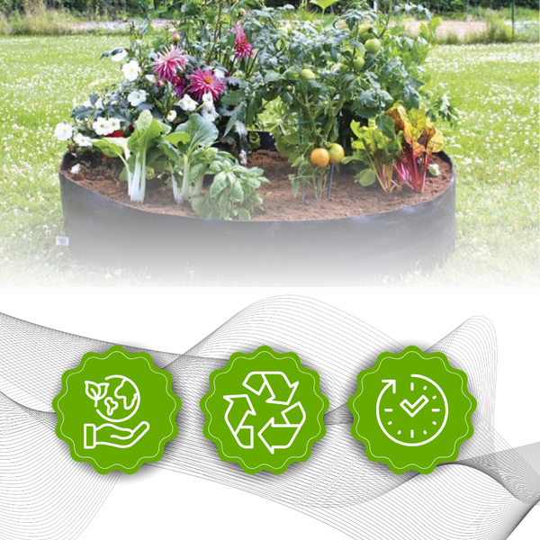 Breathable Planting Bags For Urban Gardens Durable Reusable