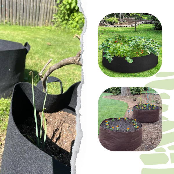 Breathable Planting Bags For Urban Gardens Durable Reusable