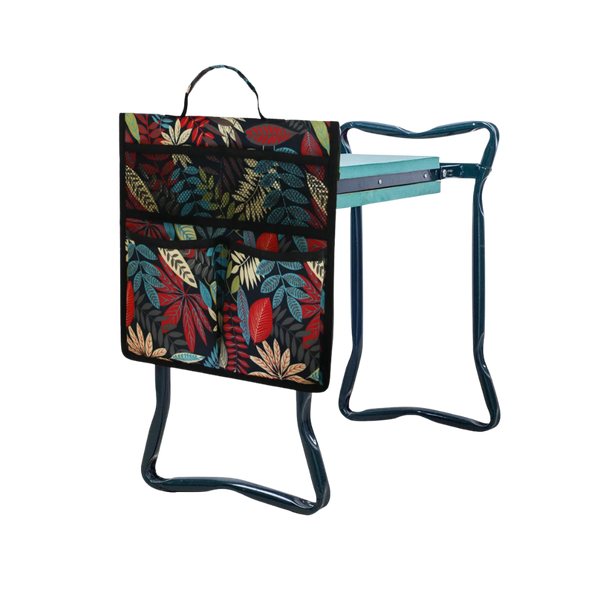 Ergonomic Garden Kneeler With Comfortable Support And Portable Tool Bag