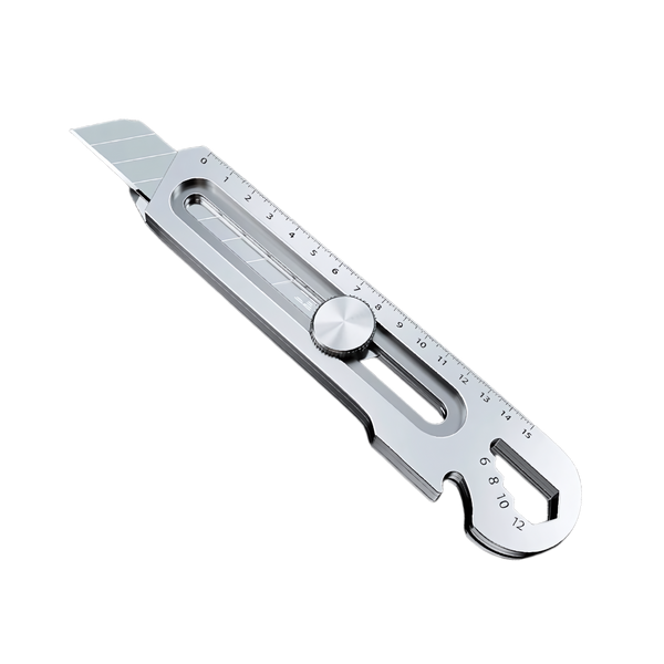 Premium Retractable Box Cutter With Safety Lock And Ergonomic Grip