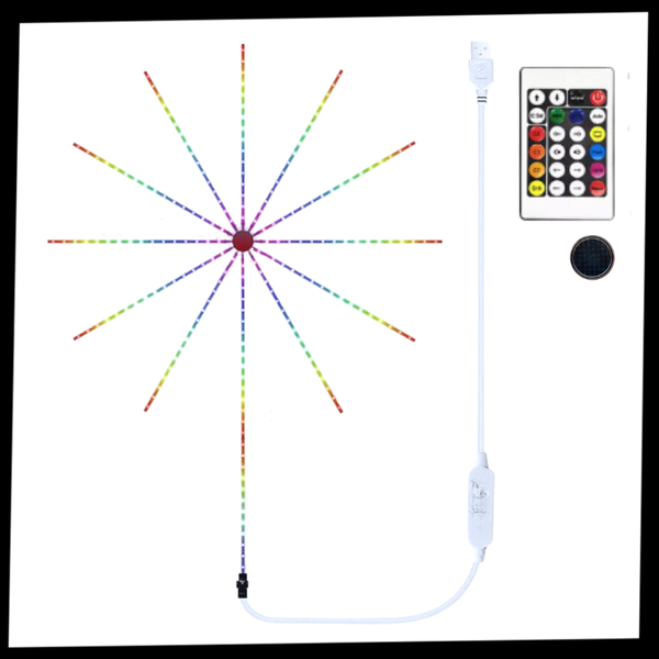 Sound Reactive LED Light Strips With Bluetooth App Control 200 Modes