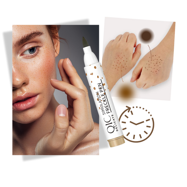 Soft-Tone Freckle Pen for Realistic, Waterproof, Long-Lasting Look