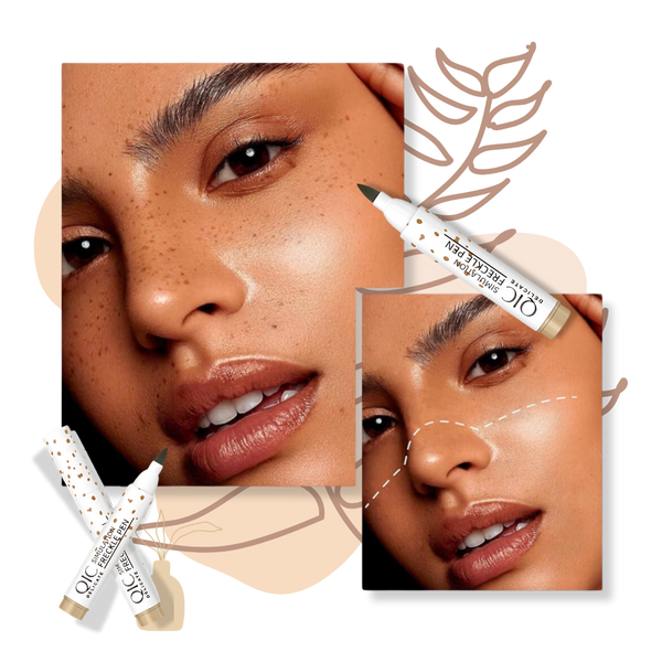 Soft-Tone Freckle Pen for Realistic, Waterproof, Long-Lasting Look