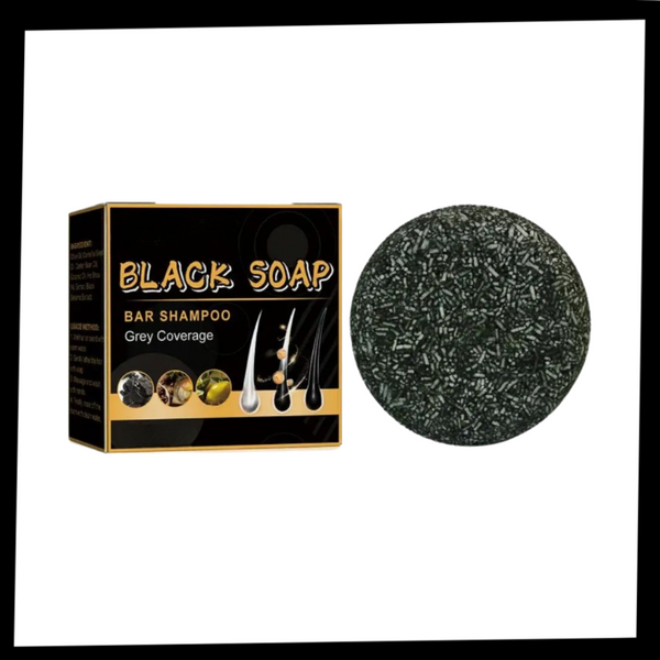 Gray Hair Darkening Bar Shampoo For Healthier Younger Looking Locks