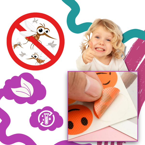 Natural Mosquito Repellent Stickers For Kid Friendly Protection