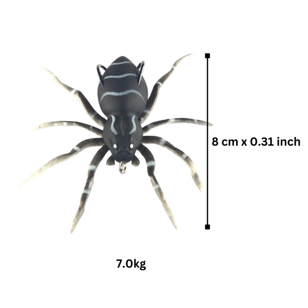 Lifelike Movement Spider Lures for Freshwater and Saltwater Fishing