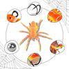 Lifelike Movement Spider Lures for Freshwater and Saltwater Fishing