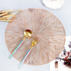 Artistic Hollow Out Nebula Dinner Placemat For Table Decor