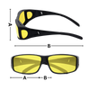 Glare Reducing Night Driving Glasses for Clear Vision