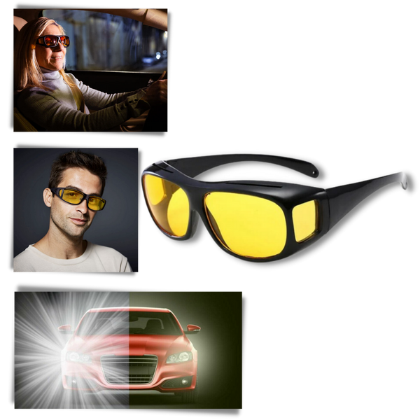Glare Reducing Night Driving Glasses for Clear Vision