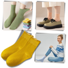 Relaxed Fit Seamless Quarter Socks For All Day Comfort Premium