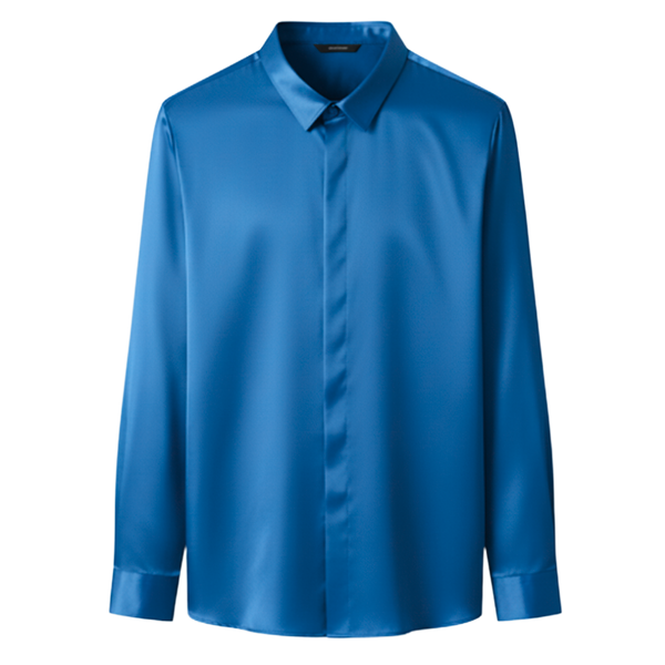 Silk Blend Non Iron Polo Shirt For Crisp Professional Comfort