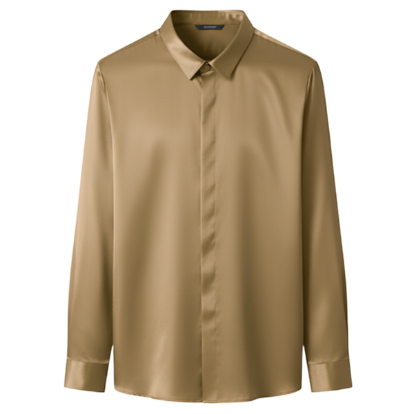 Silk Blend Non Iron Polo Shirt For Crisp Professional Comfort