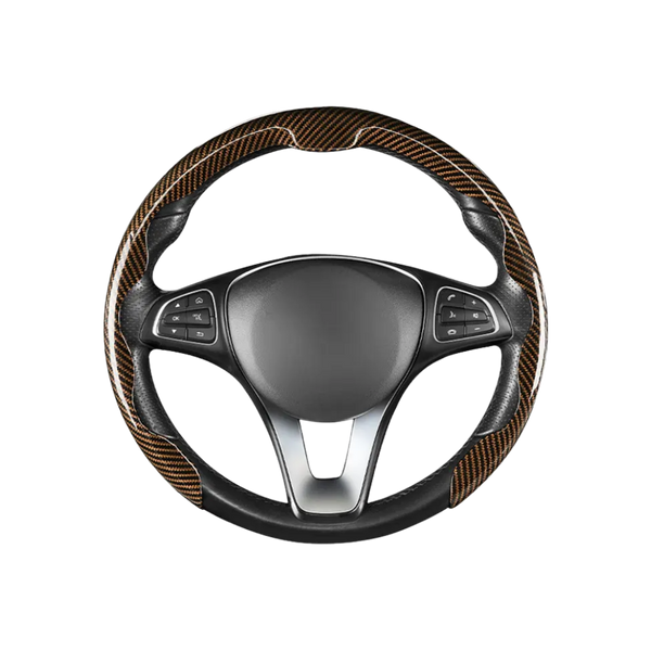 Carbon Fiber Steering Wheel Cover For Superior Grip And Comfort