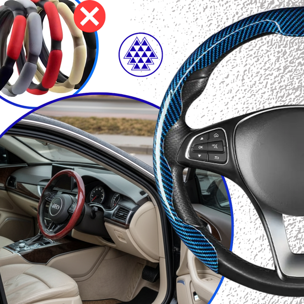 Carbon Fiber Steering Wheel Cover For Superior Grip And Comfort