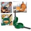 Nonstick Double Sided Pan For Quick Flips And Easy Cleanup