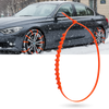 Nylon Tire Traction Aids For Snow And Ice With Easy Install Grip