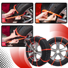 Nylon Tire Traction Aids For Snow And Ice With Easy Install Grip