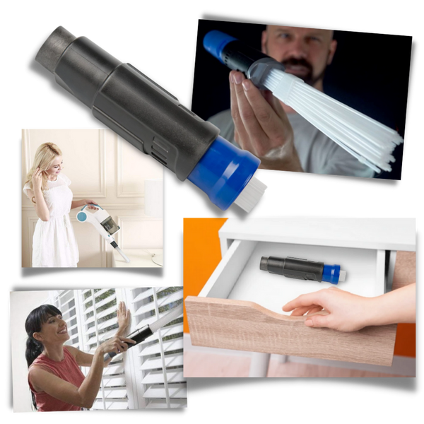 Universal Vacuum Dusting Tool for Targeted Cleaning Precision