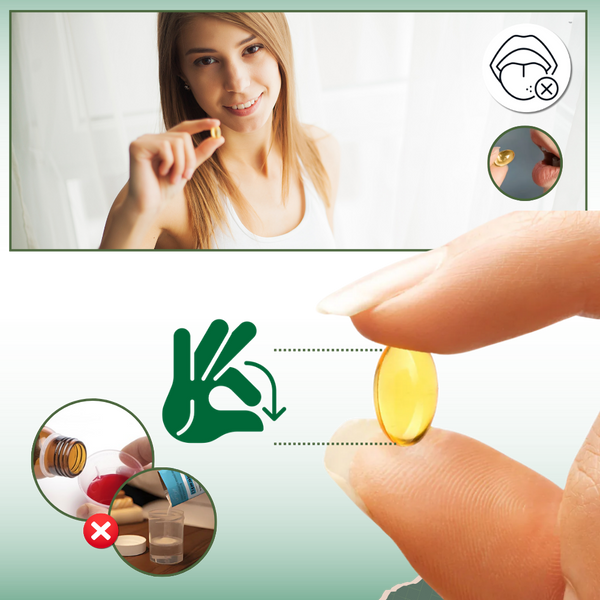 Oregano Oil And Black Seed Immunity Softgels For Immune Support