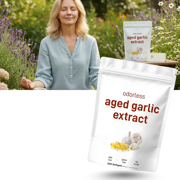 Odorless Garlic Extract Soft Gels For Daily Wellness Support