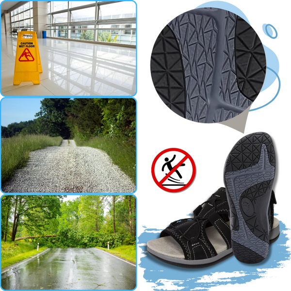 Orthotic Sandals With Ergonomic Sole For Pain Relief And Support