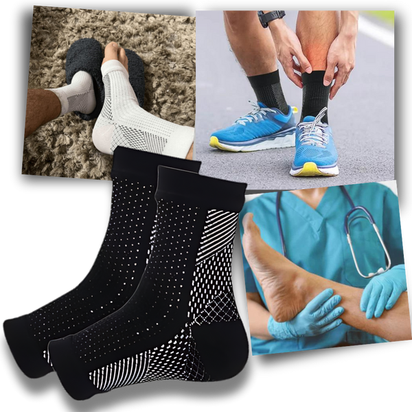 Neuropathy Relief Socks With Targeted Arch Support And Heel Comfort